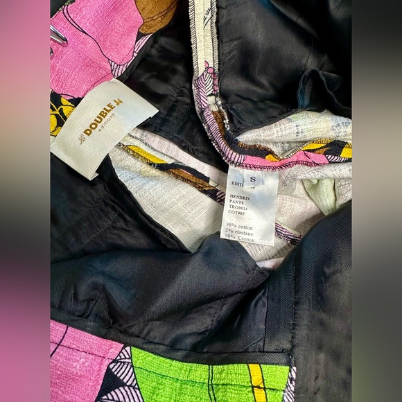 La Double J La Scala feather top with matching Hendrix pant in Big Flower print - Picture 10 of 10